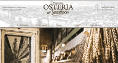 Desktop Screenshot of osteriadelnacchero.it