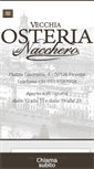 Mobile Screenshot of osteriadelnacchero.it